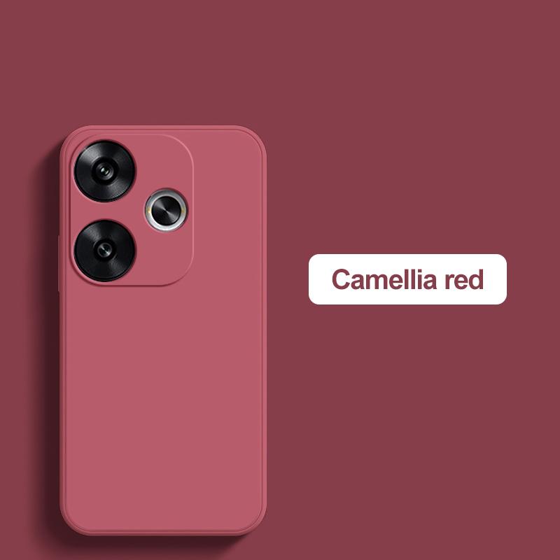 For Redmi Turbo 3 Turbo3 5G Case Luxury Square Liquid Silicone Phone Case For Xiaomi Redmi Turbo 3 Turbo3 Shockproof Soft Back Cover