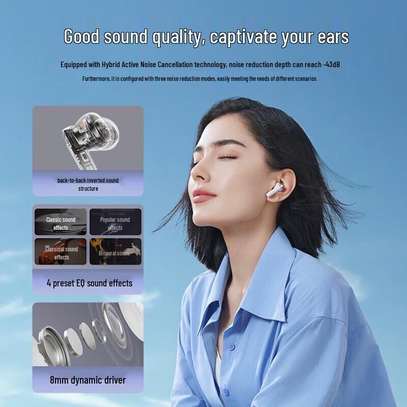 EDIFIER Zero Pro True Wireless ANC Earbuds