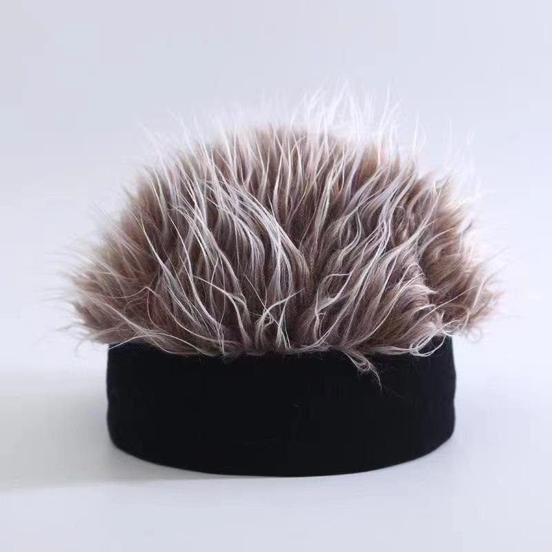 Men's Retro Brimless Knit Hat: Autumn & Winter Trendy Street Style