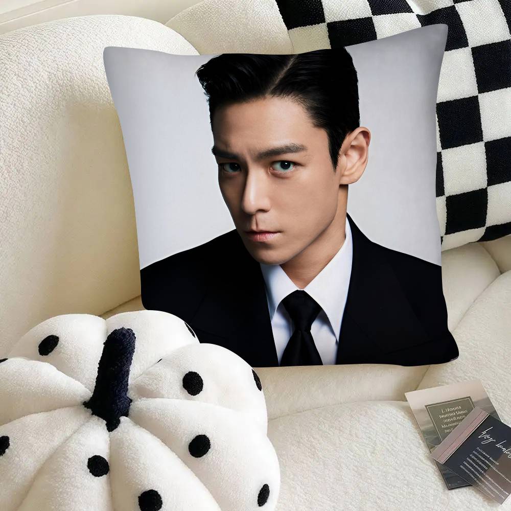Singer Seunghyun Pillow Case Fashion Square Pillowcase Bedroom Sofa Room Ins Decoration Leisure