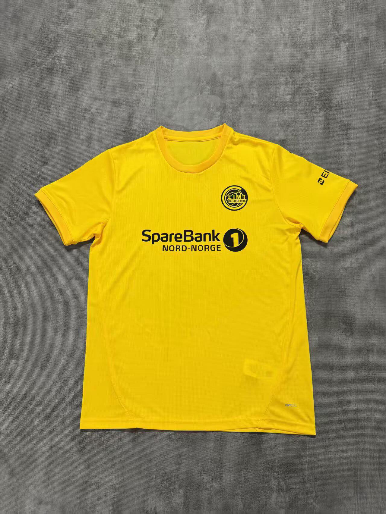 2026 Bodø/Glimt Home Fan Jersey - Short Sleeve Norway League Kit Small
