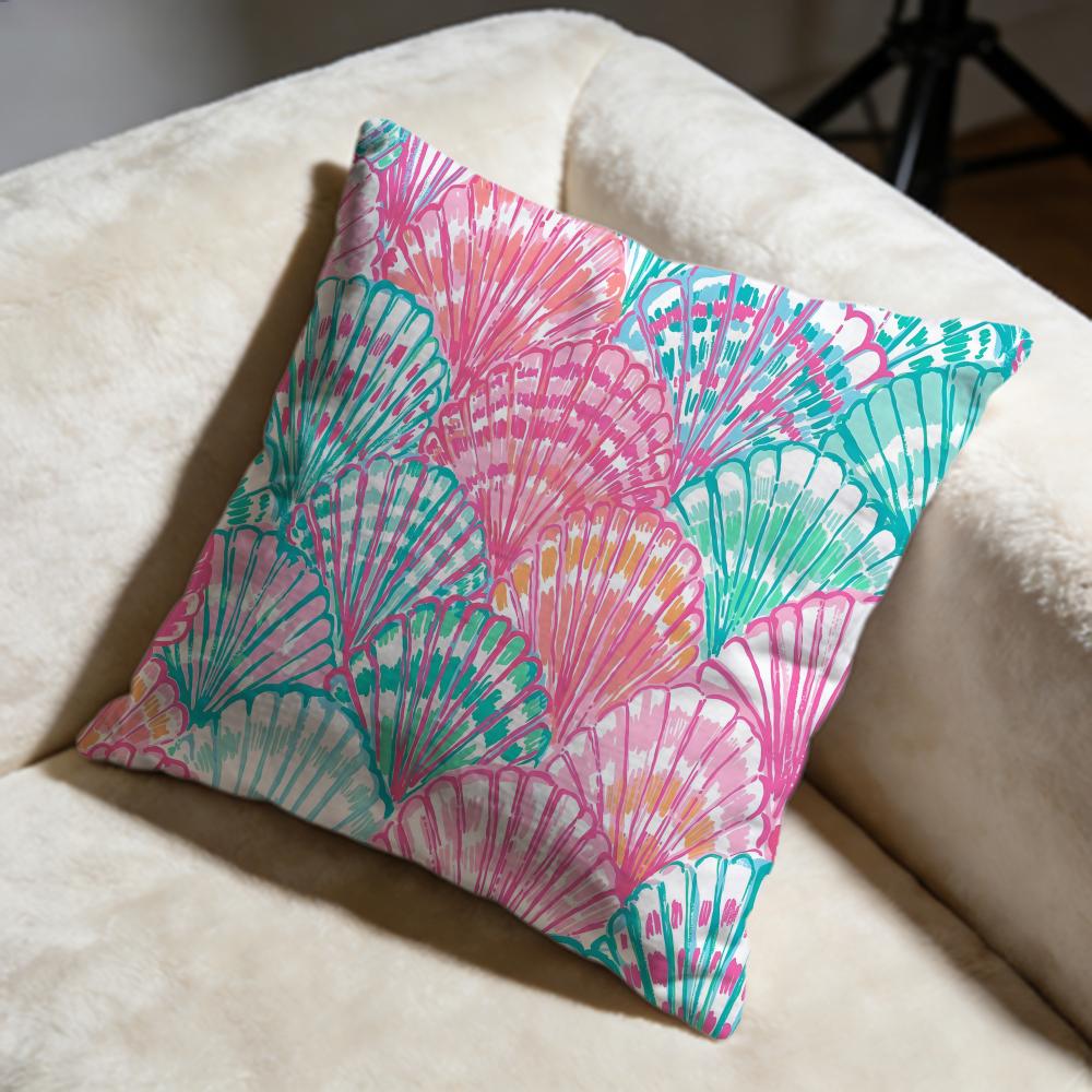 Stylish LLilly Pulitzerable Cushion Cover Soft Decorative Pillow Case Suitable for Bedroom Sofa Car Travel Use