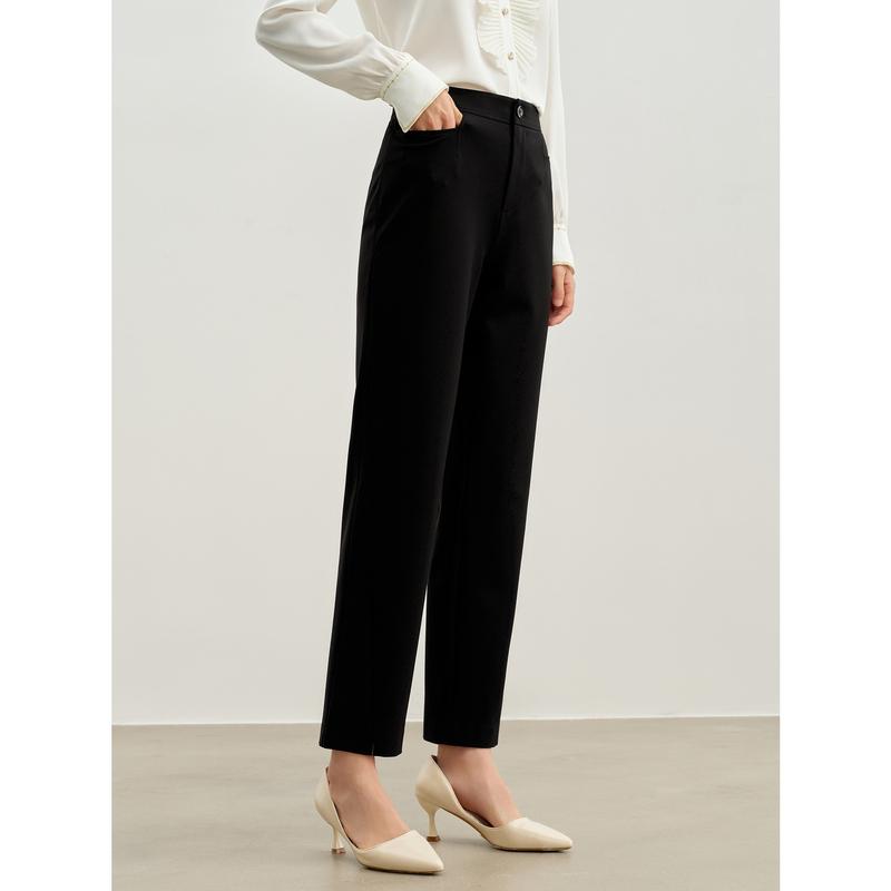 JZ Jiuzi Women's Straight Leg Western Pants