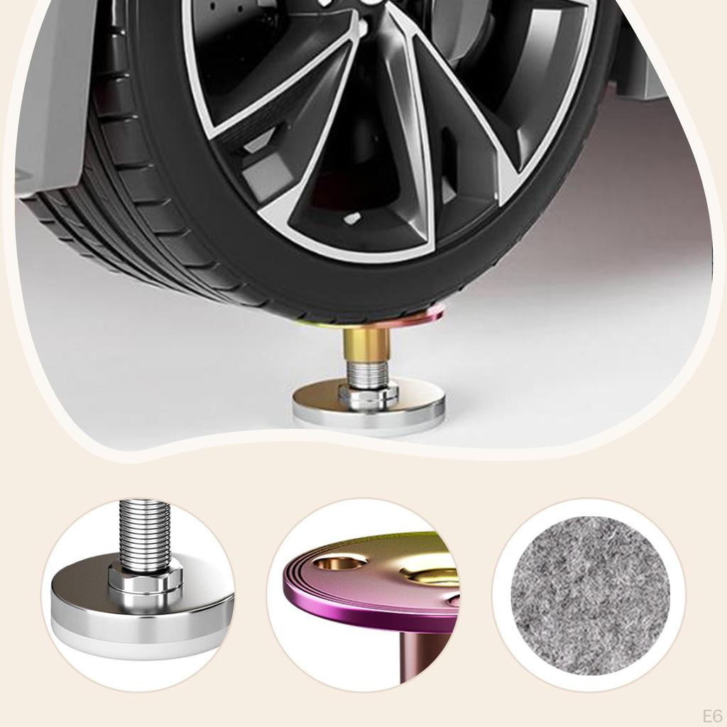 4 Pieces Threaded Bed Frame Headboard Stopper Accessory Stoppers Fixer Support Stabilizer Sofas Room