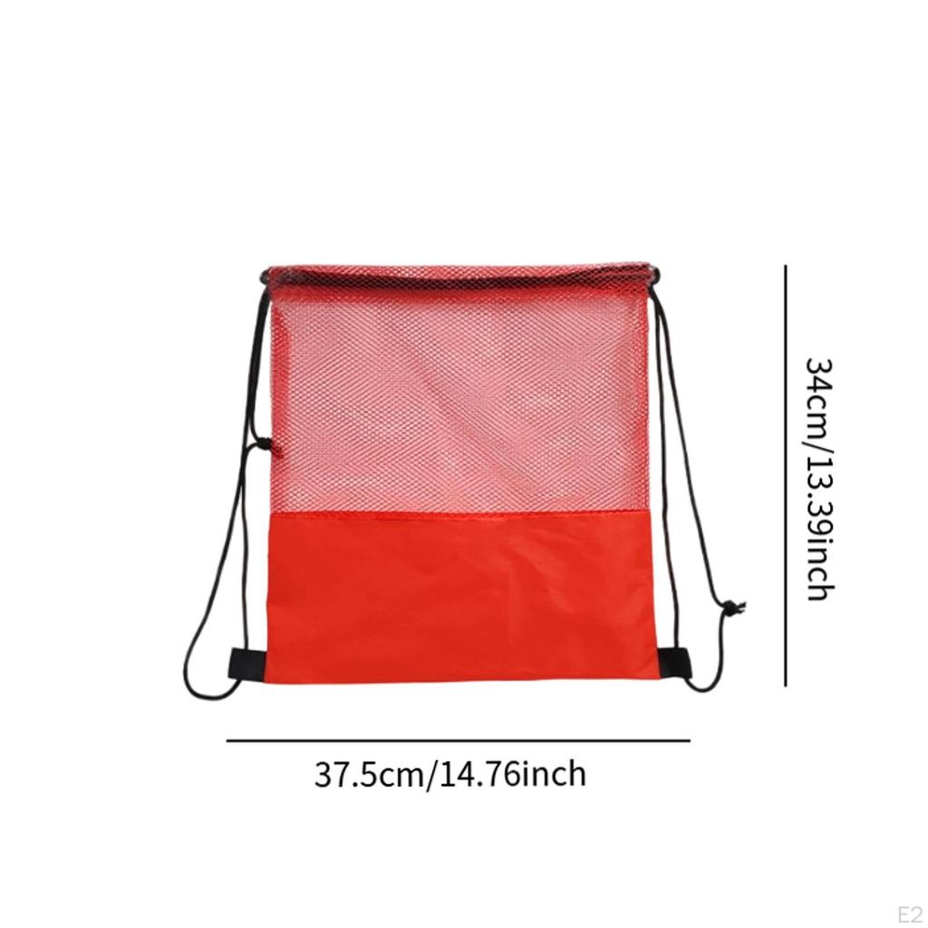 Basketball Kordelzug Tragetasche für Fitnessstudio, Sport und Outdoor-Aktivitäten