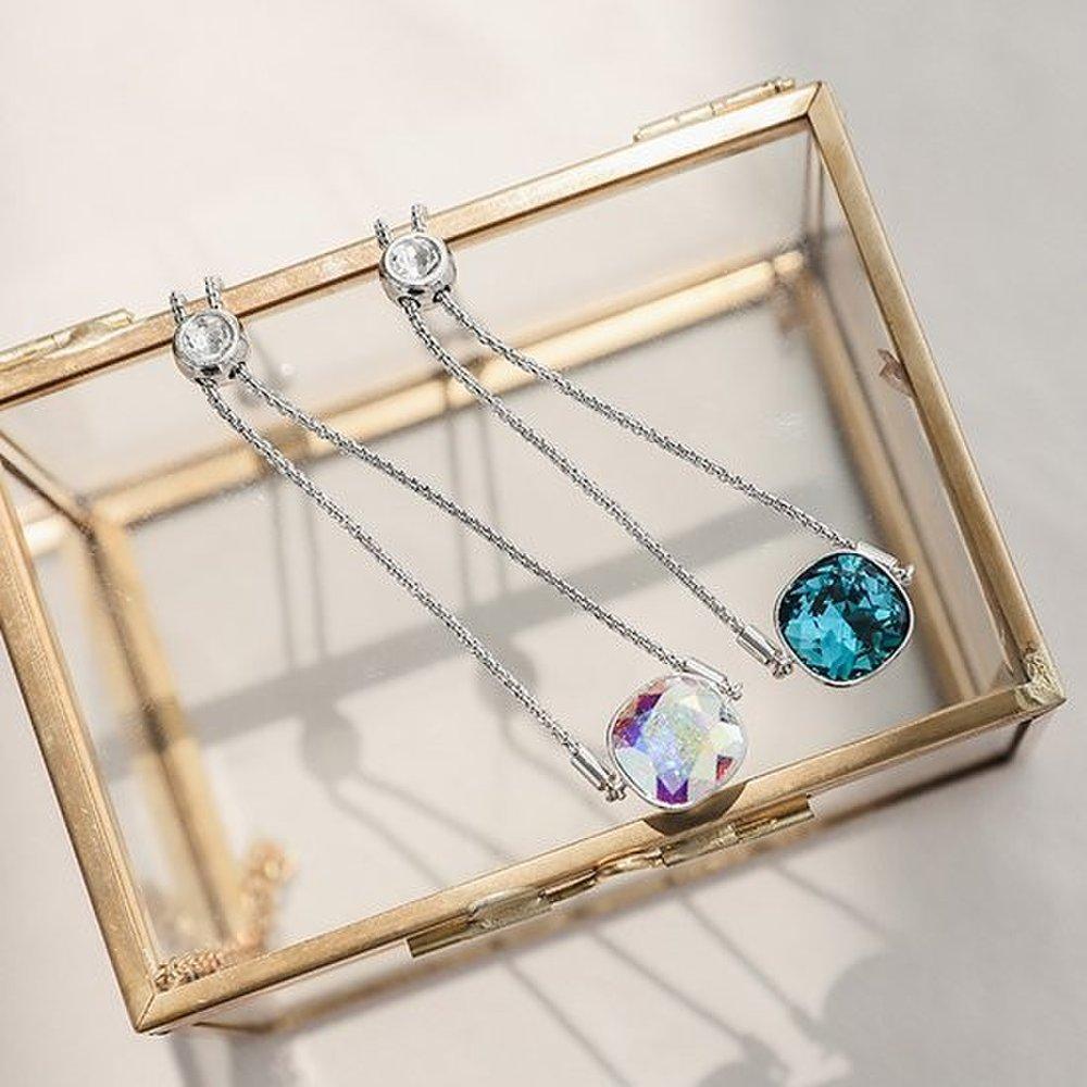 J.Lauren 9B0782 Crystal Flexible Bracelet