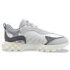 Li Ning Tendência Amortecimento Antiderrapante Resistente à Abrasão Cano Baixo Tênis Esportivo Casual Feminino Cinza Antártico AZGS034-2