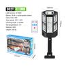 Solar LED Lights Outdoor Solar Lamp Of Motion Sensor 4 Mode Waterproof IP65 Solar Garden Light Street Yard Lantern