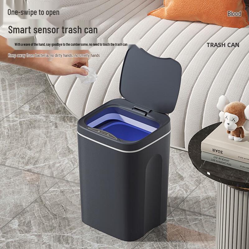 Smart Sensor Trash Can with Lid