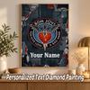 Bon Jovi Custom Name Text 5D Diamond Painting Kit DIY Full Drill Diamond Art Decoration