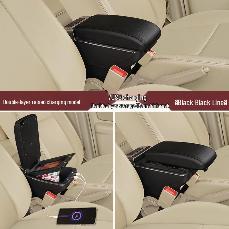 Changan Benben Mini Central Armrest Box - Full Interior Modification Accessory