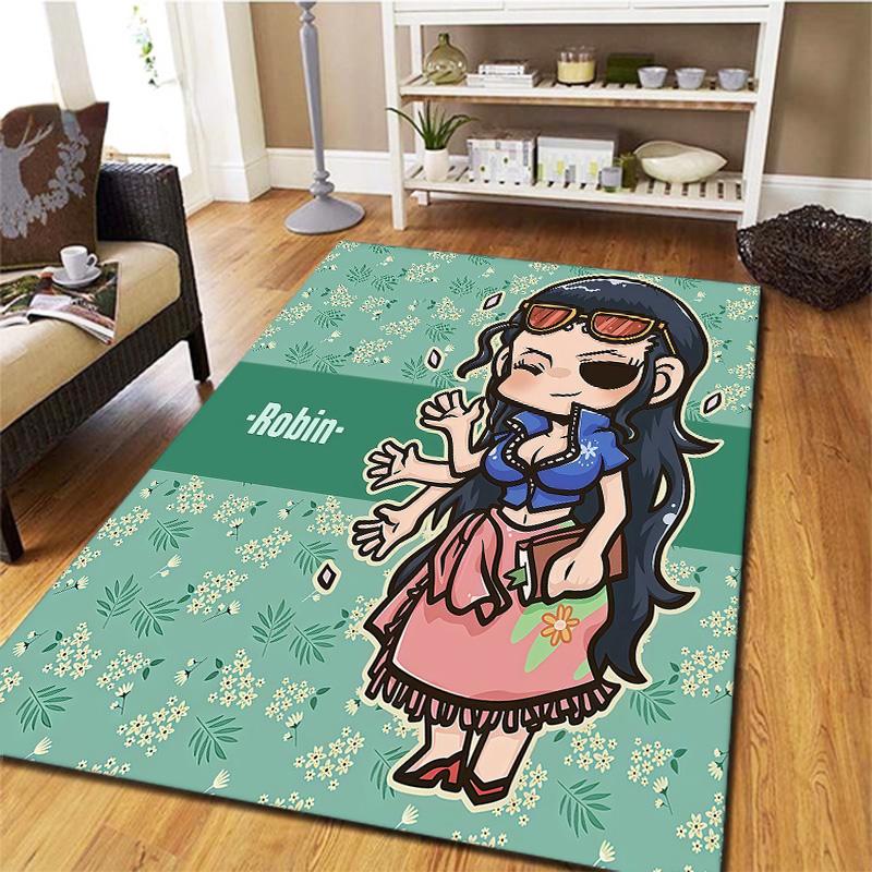 One Piece Boa Hancock Carpet Rug For Living Room Bedroom Home Sofa Decoration Kids Play Nonslip Floor Mat