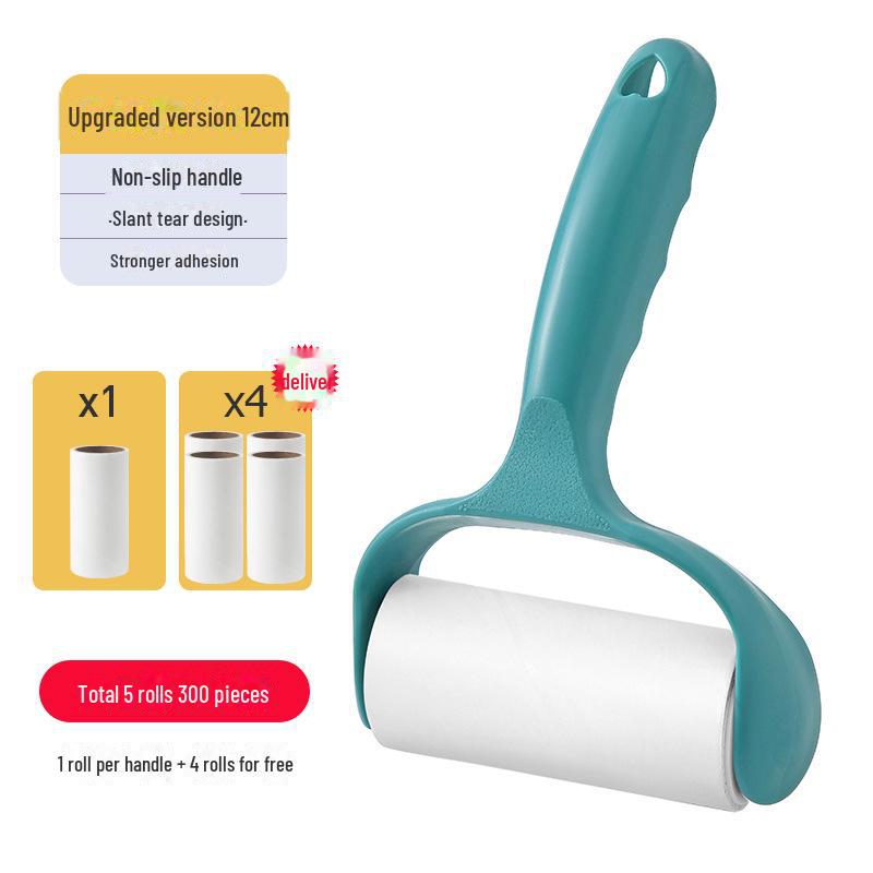 Large Pet Hair Roller Set with Free Shipping: Includes Dust Collector & Replacement Rolls for Clothes