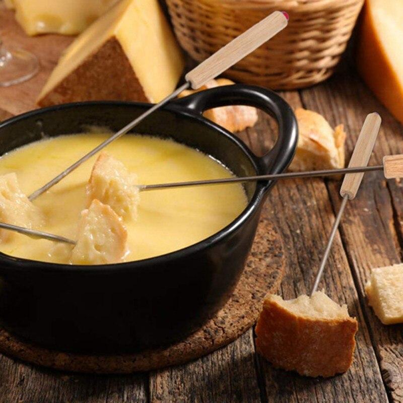 6 Packs Of  Barbecue Fork, 9.4-inch Retractable Barbecue Fork, Retractable Smoke Sticks, Used For Fire Pit And Campfire