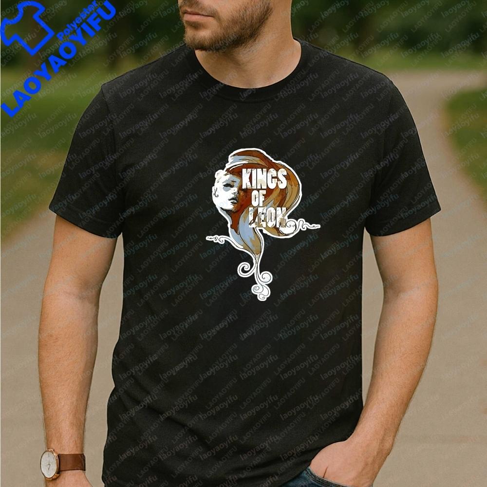 Unisexs TShirts And Tank Tops Kings Of Leons Summer ShortSleeved Unisexs And Unisexs Comfortable TShirts