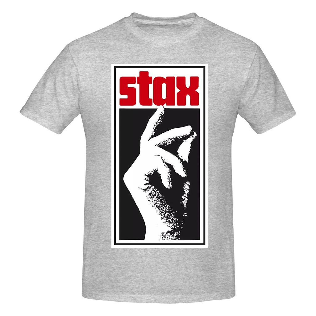 Stax Records American Style Tshirt Japanese Retro Soft Tones Tshirt