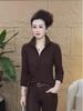 Autumn/Winter Stand Collar Half-Zip Double-Sided Fleece T-Shirt - Loose, Slimming, Versatile for Young Mothers