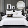 Luxury Striped Duvet Cover Set - 2/3 Piece  Bedding  All-Season Comfort Includes Duvet Cover And Pillowcases (No Insert)