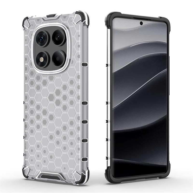 Für Xiaomi Redmi Note 14 Pro 4G Hülle Stoßfeste Armor Handyhülle für Redmi Note 14Pro Note14 Pro 4G Transparente Rückseite