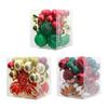 36 Pcs Christmas Balls Ornaments Shatterproof Plastic Balls Christmas Tree Decoration with Hanging Loop for Xmas Tree Wedding Holiday Party Decor