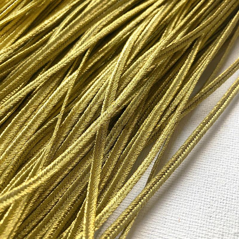 3mm Thin Rope Diy Clothing Ribbon Exquisite Piping Cord for Cheongsam Dress Uniform Edge Trim Clothing Accessory 10M Long