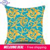 European Style Home Decorative Cushion Cover 18X18 Inches Geometric Printed Throw Pillowcase Baroque Decor Pillow Cover For Sofa