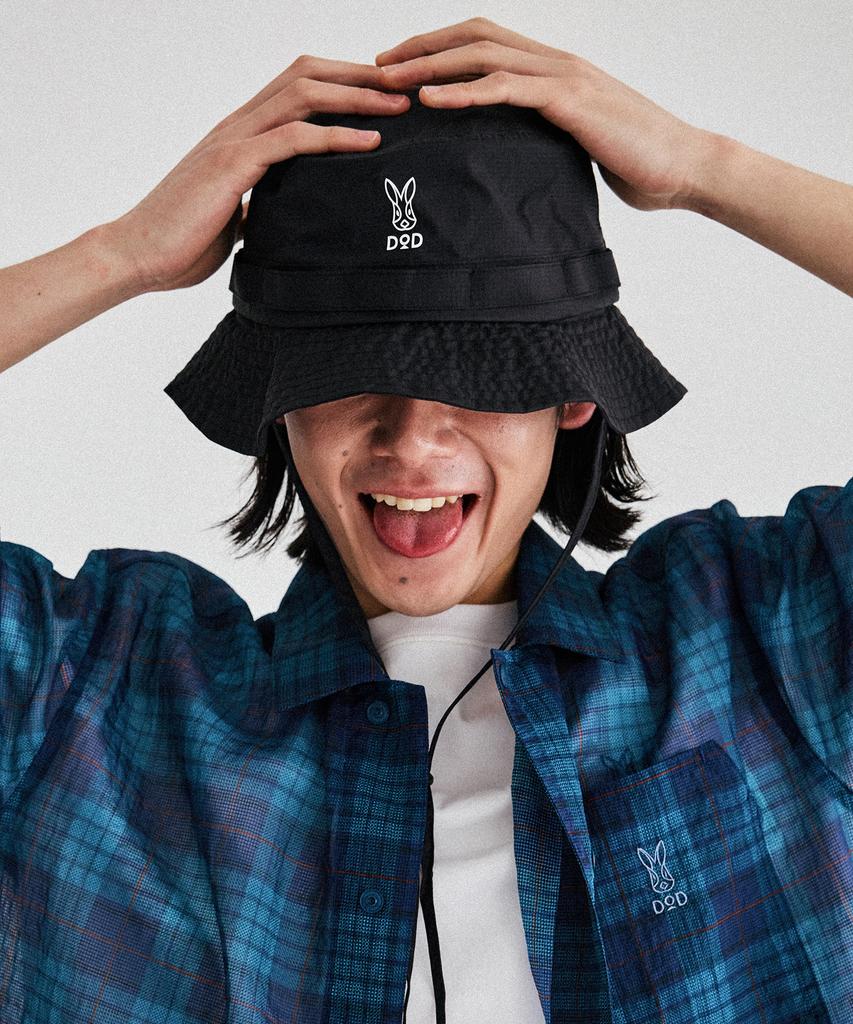 DOD 3Layer Bucket Hat (Black)