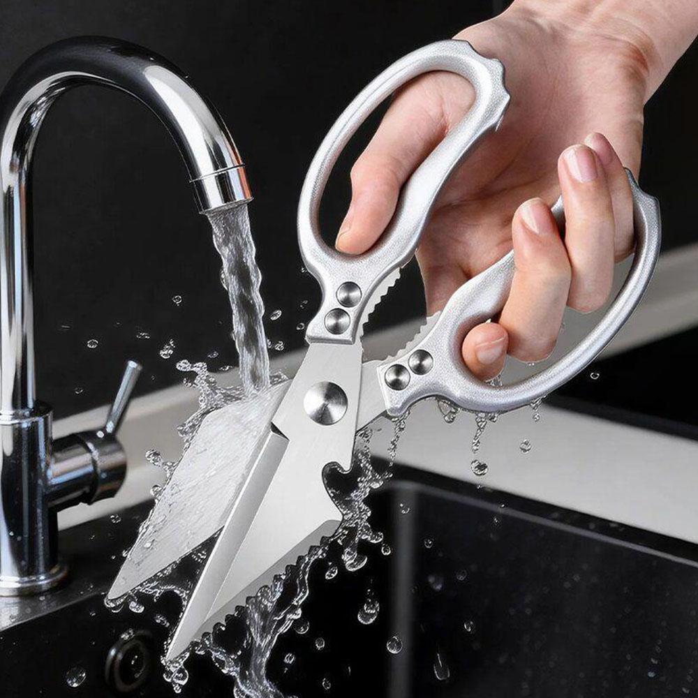 Kitchen Scissors Heavy Duty Stainless Steel Kitchen Shears Chicken Meat Cutter Fish Scaler Opener Poultry Herbs Vegetables5