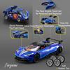 1:43 PAGANI ZONDA R AE86 Toy Model Cars Metal Diecast Doors Opened Rubber Tires Detachable Assembly Decoration for Boys Gifts