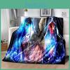 Man Cartoon One Anime Punch Soft Plush Blanketflannel Blanket Throw Blanket For Living Room Bedroom Bed Sofa Picnic Cover Kids