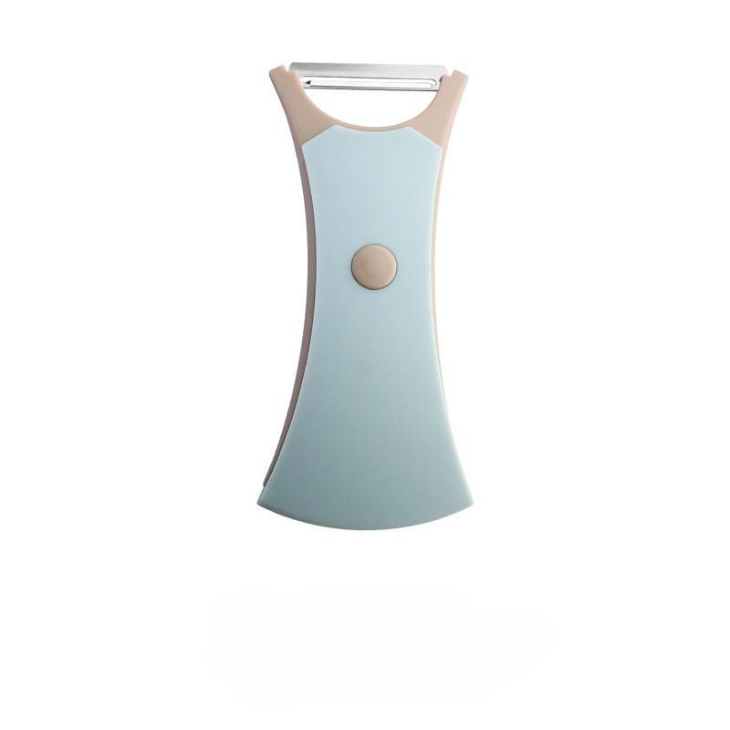 2 in1 Stainless Steel Multi-function Potato Peeler Fruit Vegetable Chopper Mini Slicer Grater Shredder Dual-purpose Peeler