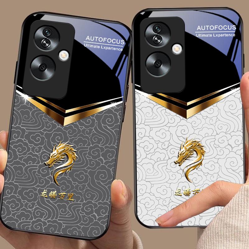 V-förmige Armatur für Oppo A79 5G 58 78 74 60 4G Reno 11F Realme GT 6 11 Note 50 10 C55 X2 Hartglas Schwarz Handyhülle