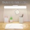 LED Vanity Lamp 5V 30CM  Eye Protection USB Rechargeable Makeup Mirror Light Hanging Magnetic Desk Lamp Touch Switch Book Lights