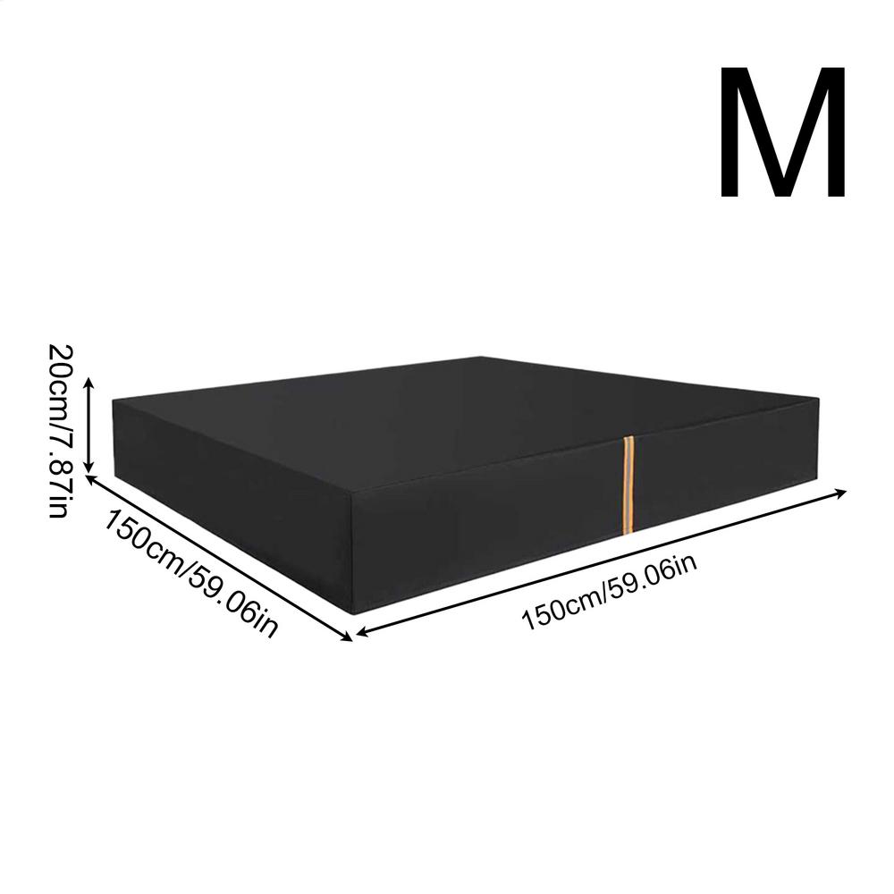 Sand Pit Cover 210D Oxford Cloth Waterproof Pit Protective Canopy Outdoor Garden Sand Box Cover For Patio Backyard Garden Yard