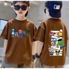 COD Fashionable and Cute Children's Clothing Cartoon Printed T-shirt