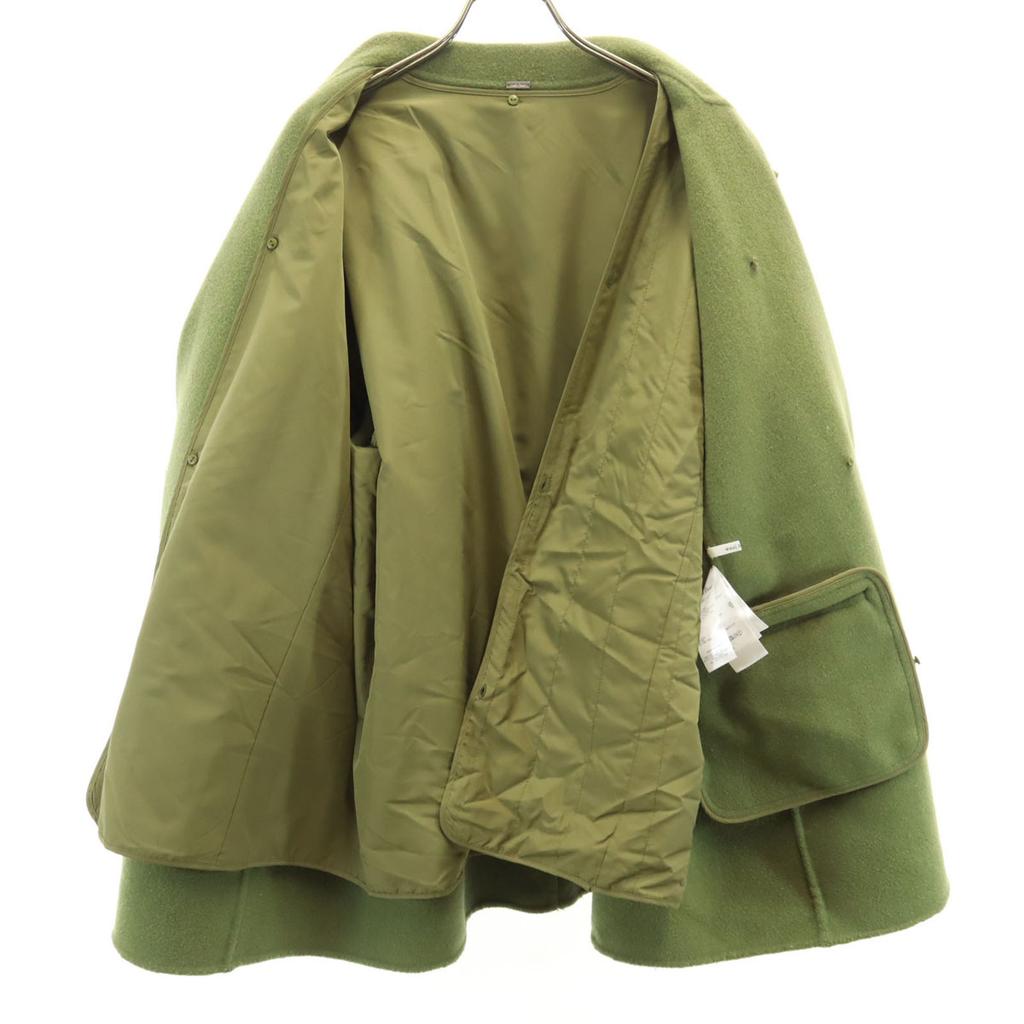 Mila Owen Lapel Coat 1 Olive With Padded Liner Women Used