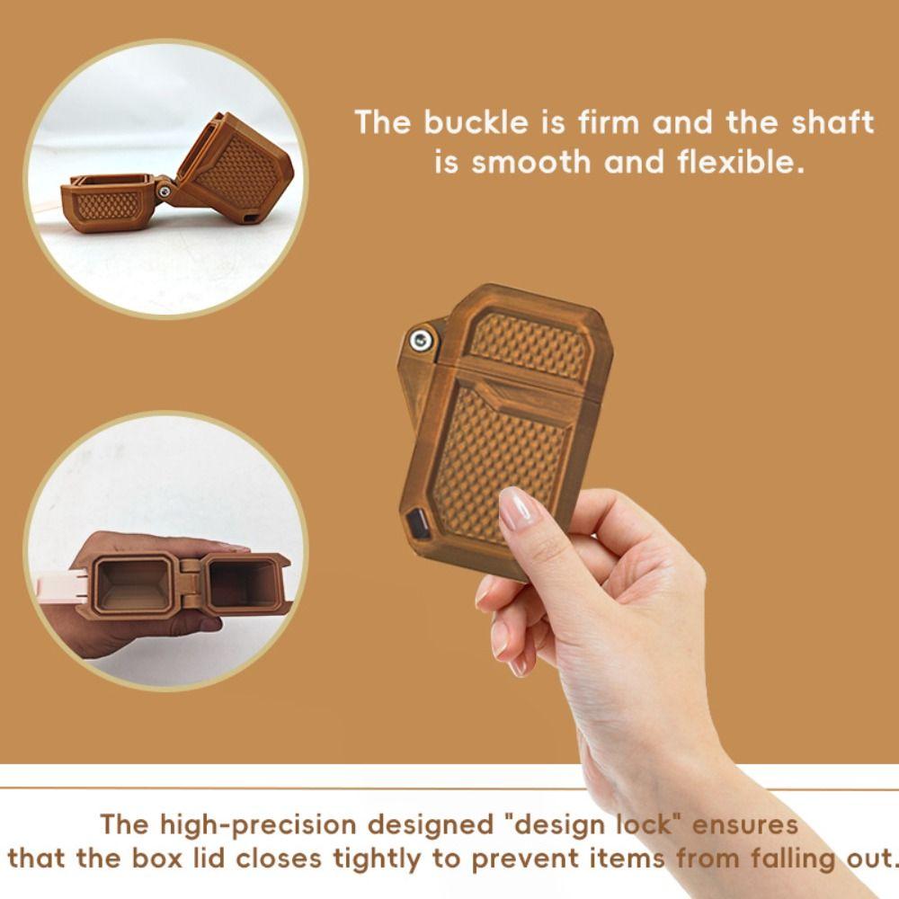 Tragbare Tragbare Aufbewahrungsbox Mini-Größe Outdoor Camping Aufbewahrungsbox Outdoor-Aktivitäten