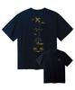 BEMIGHTY Travel Drawing Oversized Short Sleeve T-Shirt [Navy]
