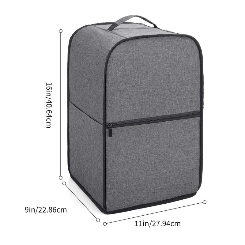 Platzsparende Geräteabdeckung mit Reißverschluss Wasserdichte Organizer für Gefrorenes, Leckerbissen-Maker