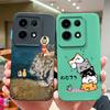For Infinix Note 30 Pro Vip 30i Phone Case Cartoon Liquid Silicone Full Coverage Anti Drop Bumper For Infinix Note30 30Pro Funda