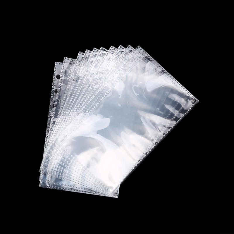 A5 Budget Binder Planner Cover with Zipper Glitter Stars 6 Ring Refillable Notebook Shell for Journal Albums Diary School Office Supplies