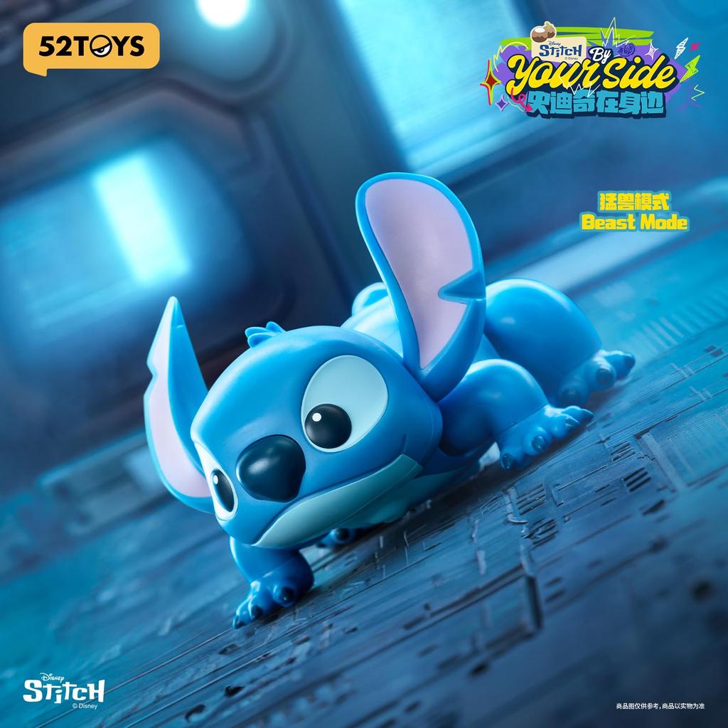 52TOYS BLINDBOX Stitch Always Together Series PVC ABS Trading Box of 4 & Figures,