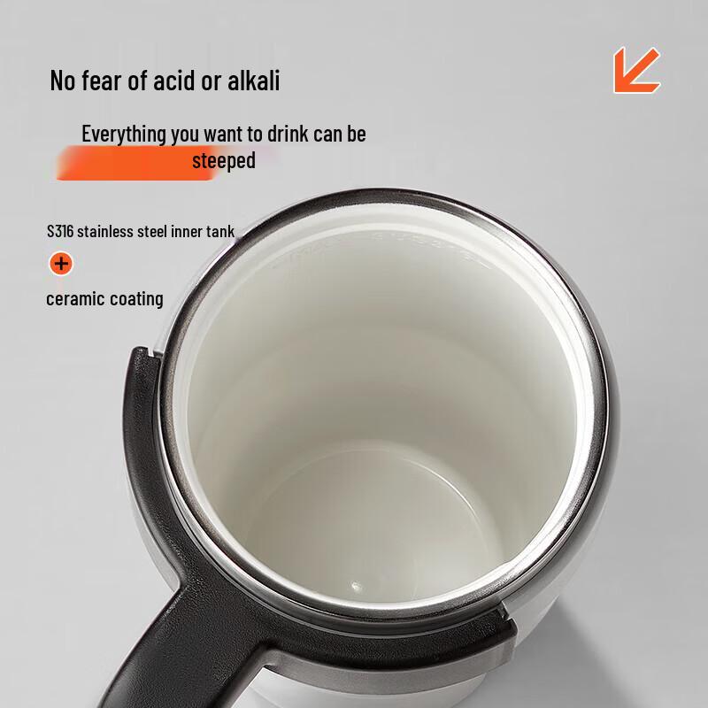 TKK-2032 Dual-Drink Insulated Tea Mug with Infuser