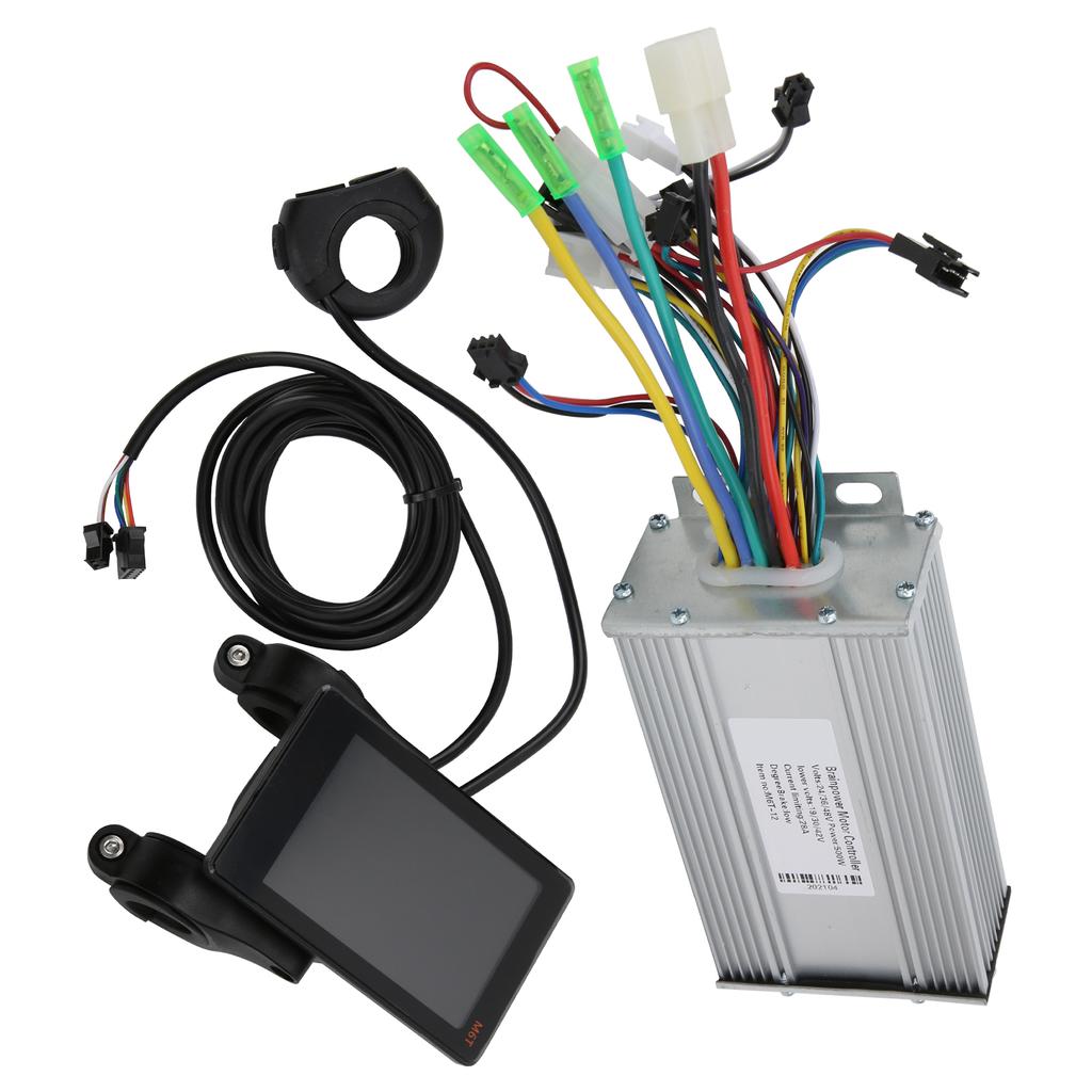 36V 48V 500W M6T Lithium Battery Brushless Motor Controller LCD Display Electric Bike