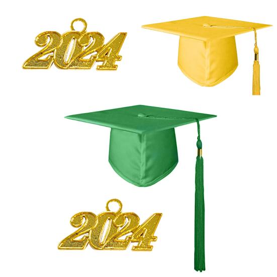 Graduation Cap Memorable Eye-catching Fabric Practical Coloful Graduation Hat for Student