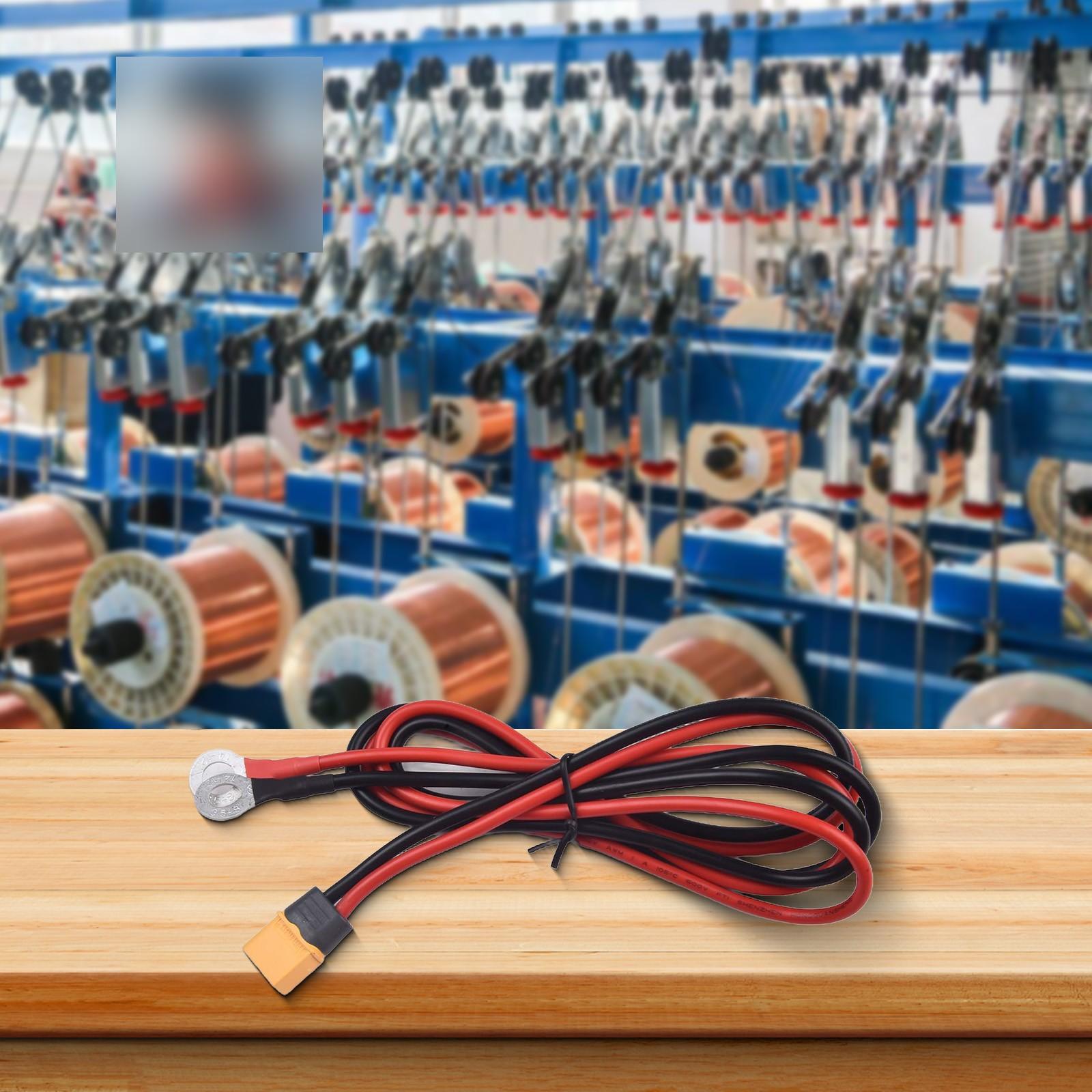 

XT60 Люверс до круглого кільцевого роз’ємного кабелю 12AWG RC акумулятор ESC зарядний пристрій Female