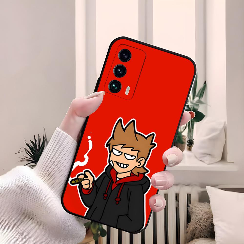 Anime Eddsworld Tord Phone Case For Samsung S26 S25 Edge S24 S23 S22 S21 S20 Ultra Plus Fe A55 56 15 4G 5G Galaxy Silicon Cover