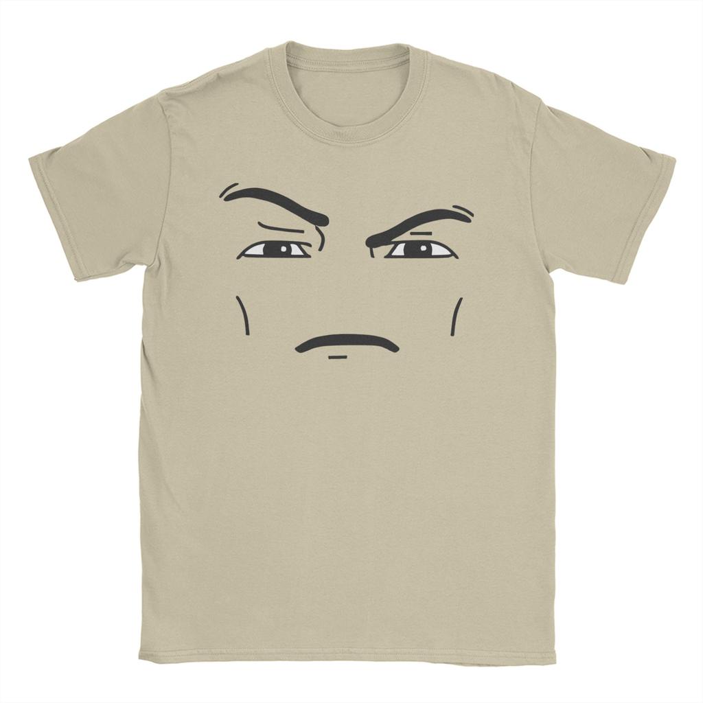Funny Anime Robot Face TShirts for Men Women Round Neck Cotton T Shirts Short Sleeve Tee Shirt Plus Size Tops