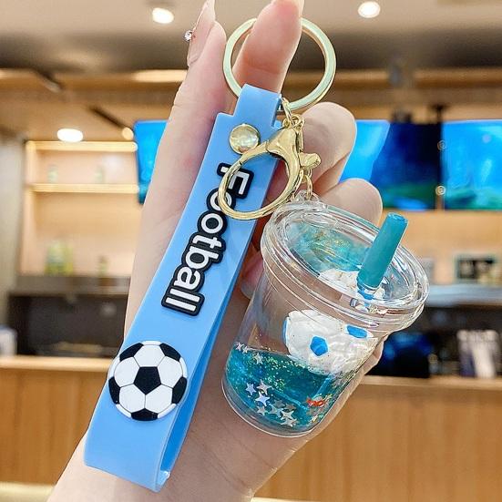 Football Keychain Pendant, 2026 Soccer Game Themed Key Chain, Flexible Strap Football Match Key Ring for Cars Party