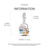 Authentic Original Charm Bead Components Copper Metal Creative Balcony Cat Flowers Pendant Bead Components Compatible With Plata Bracelets Designed